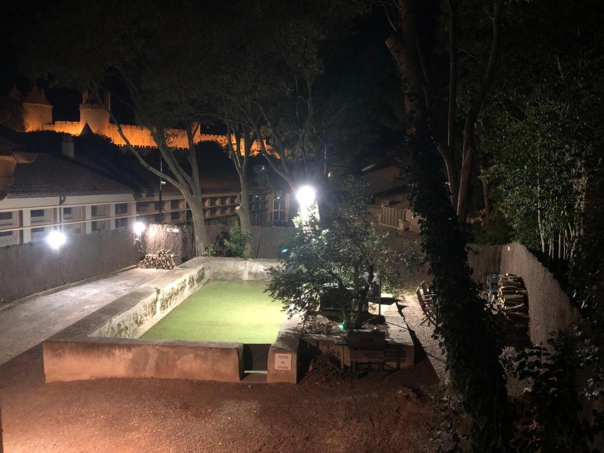 Au Vieux Lavoir Avec Parking Prive, Jardin , Climatisation, A 500 M De La Cite การ์กาซอน ภายนอก รูปภาพ