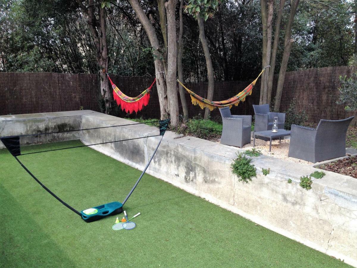 Au Vieux Lavoir Avec Parking Prive, Jardin , Climatisation, A 500 M De La Cite การ์กาซอน ภายนอก รูปภาพ